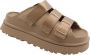 UGG Slippers GOLDENGLOW SLIDE plateauschoen sandaal flats met voetbed - Thumbnail 9