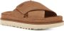 UGG Slippers Dames W Goldenstar Cross Slide Maat: 41 Materiaal: Suède Kleur: Cognac - Thumbnail 10