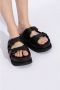 Ugg Slippers met plateauzool en klittenbandsluiting model 'GOLDENSTAR' - Thumbnail 12