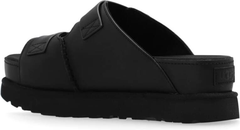 Ugg Goldenstar Hi platform slides Black Dames