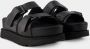 Ugg Slippers met plateauzool en klittenbandsluiting model 'GOLDENSTAR' - Thumbnail 12