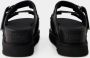 Ugg Slippers met plateauzool en klittenbandsluiting model 'GOLDENSTAR' - Thumbnail 13