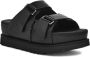 Ugg Slippers met plateauzool en klittenbandsluiting model 'GOLDENSTAR' - Thumbnail 8