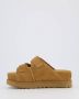UGG Instappers Dames W Goldenstar Hi Slide Maat: 42 Materiaal: Suède Kleur: Cognac - Thumbnail 7