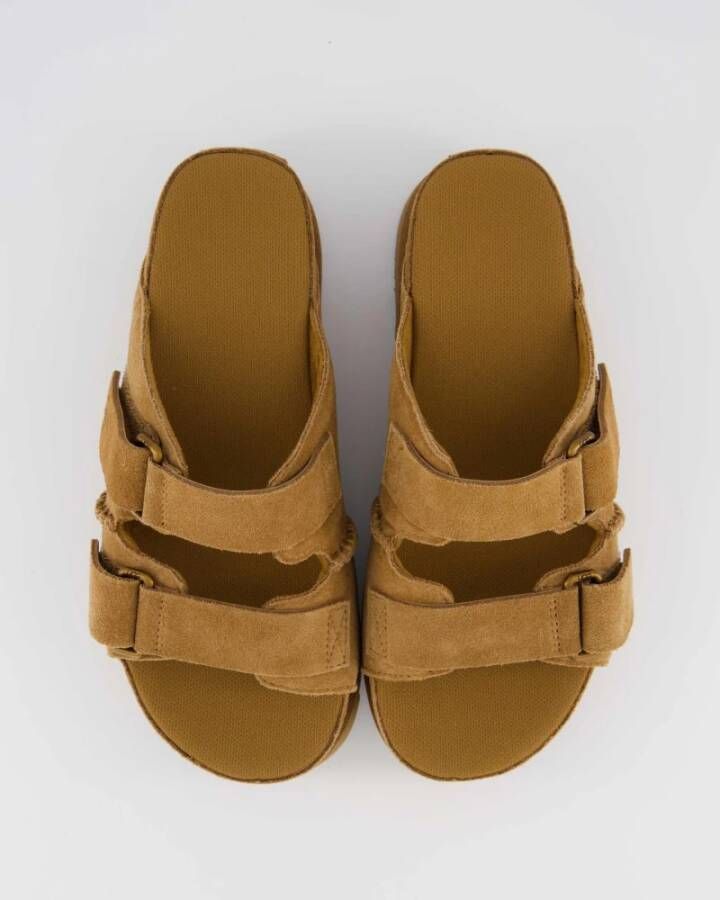 Ugg Goldenstar Hi Slide Dames Sandalen Brown Dames