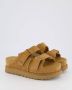 UGG Instappers Dames W Goldenstar Hi Slide Maat: 42 Materiaal: Suède Kleur: Cognac - Thumbnail 9