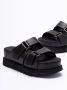 Ugg Zwarte platte schoenen Goldenstar Hi Slide Black Dames - Thumbnail 13