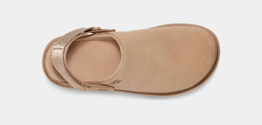 Ugg Goldenstar Clogs Beige Dames