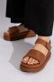 Ugg Goldenstar-sandaal voor dames in Brown - Thumbnail 3