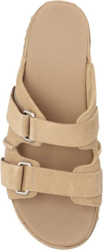 Ugg Goudenster Hi platform slides Beige Dames