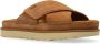 Ugg Goldenstar CrossSlide Chestnut Pantoffels Beige Dames - Thumbnail 6