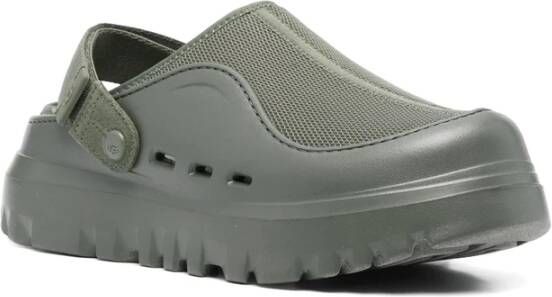UGG Groene Chunky Sole Touch-Strap Schoenen