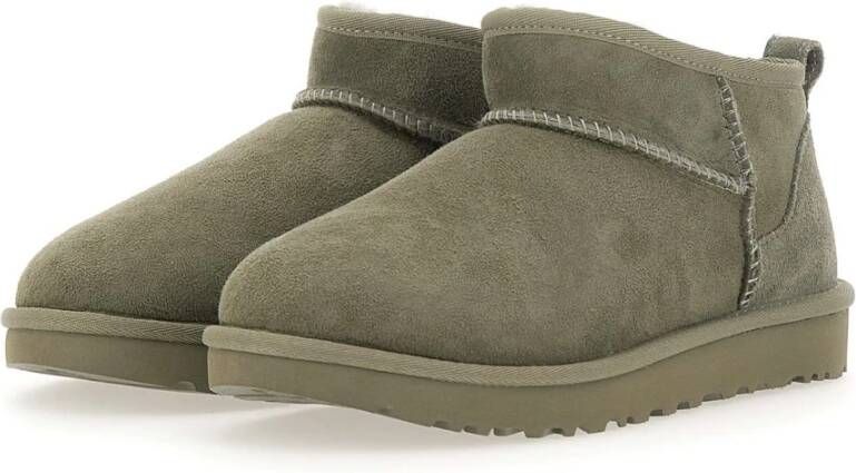 Ugg Groene Laarzen Stijlvol en Comfortabel Groen Dames