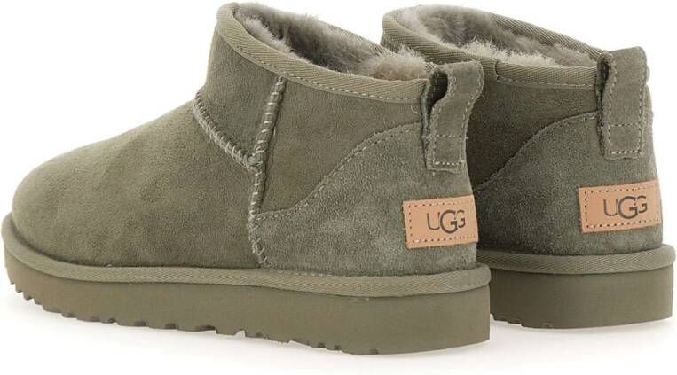 Ugg Groene Laarzen Stijlvol en Comfortabel Groen Dames