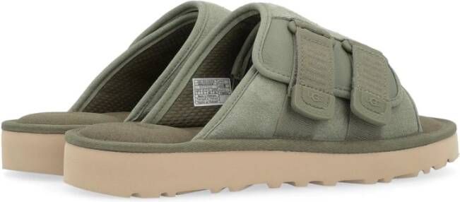 Ugg Groene Suède Band Sandaal Green Heren