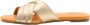 UGG Slippers Dames W Kenleigh Slide Maat: 36 Materiaal: Leer Kleur: Goud - Thumbnail 8