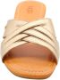 UGG Slippers Dames W Kenleigh Slide Maat: 36 Materiaal: Leer Kleur: Goud - Thumbnail 9