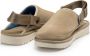 Ugg Clog Heren Slippers en Sandalen Beige Maat: 43 Suède Foot Locker - Thumbnail 13