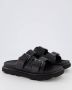 UGG Slippers Heren Capitola Buckle Slide Maat: 44 Materiaal: Leer Kleur: Zwart - Thumbnail 4