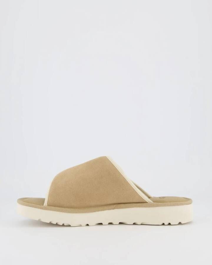 Ugg Heren M Goldencoast Strap Slide Beige Heren