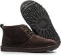 Ugg Bruine Neumel Logo-Ingelegde Suède Laarzen Bruin Heren - Thumbnail 3