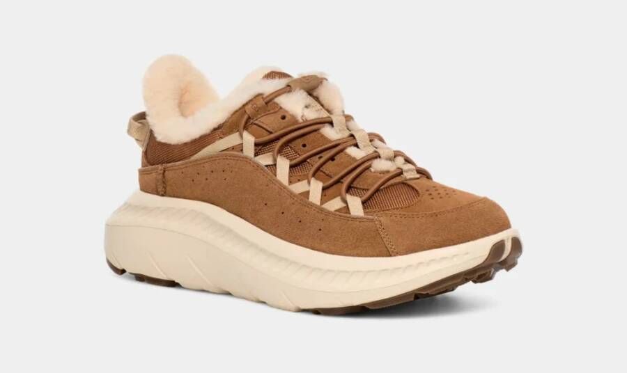 Ugg Heritage Trainer Remix Lichtgewicht Sneaker Brown Dames