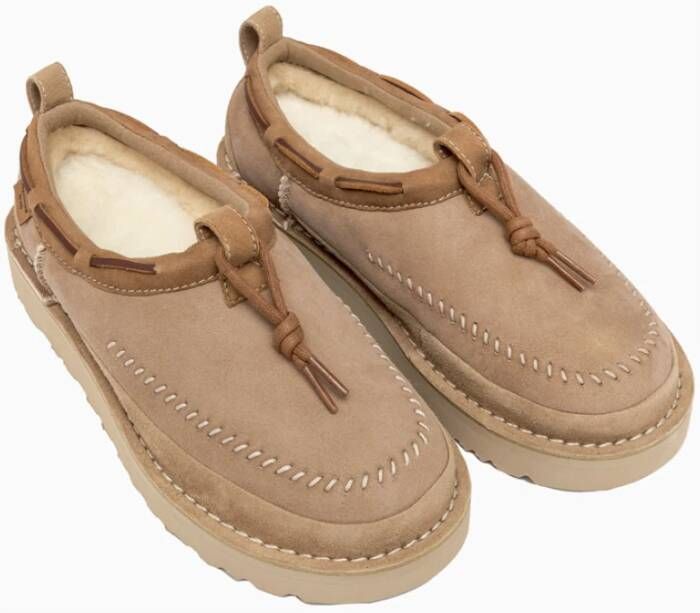 Ugg Tasman Crafted Regenerate Slippers Beige Dames