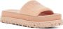 Ugg Stijlvolle Laton Winterlaarzen Beige Dames - Thumbnail 4