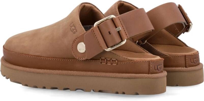 UGG Kastanje Gesloten Schoenen Stijlvol Comfortabele Klomp