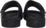 Ugg Zwarte rubberen sandalen met band Black Heren - Thumbnail 3