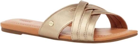 Ugg Kenleigh Slide slippers goud 1142712-Gldm Geel Dames