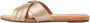 UGG Slippers Dames W Kenleigh Slide Maat: 36 Materiaal: Leer Kleur: Goud - Thumbnail 13