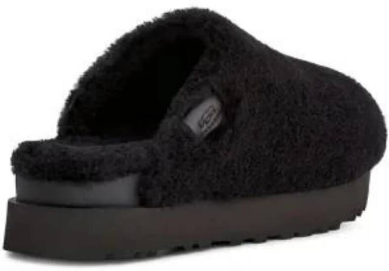 Ugg Kinderen Fuzz Sugar Pantoffels Black Dames