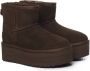 UGG Vachtlaarzen Dames W Classic Mini Platform Maat: 41 Materiaal: Suède Kleur: Bruin - Thumbnail 9