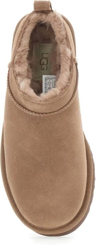 UGG Instappers Dames W Classic Micro Maat: 40 Materiaal: Suède Kleur: Bruin - Foto 3