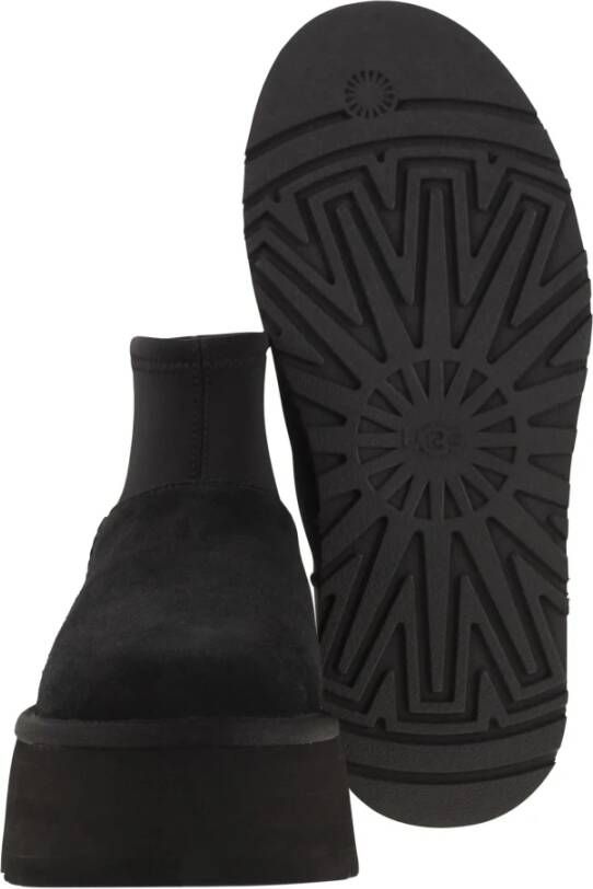 Ugg Classic Mini Dipper Boots Black Dames