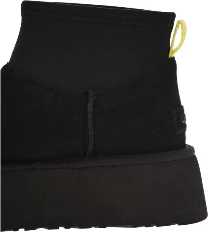 Ugg Classic Mini Dipper Boots Black Dames