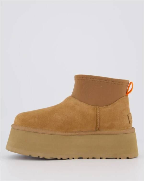Ugg Classic Mini Dipper Boots Brown Dames