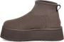 Ugg Boots & laarzen Grey suede Classic Mini Dipper ankle boots in grijs - Thumbnail 10