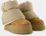 Ugg Klassieke Mini Dipper Puffer Platform Laars Beige Dames - Thumbnail 17