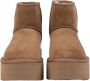 Ugg Classic Mini Platform Boots Brown Dames - Thumbnail 3