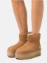 Ugg Classic Mini Platform Boots Brown Dames - Thumbnail 8