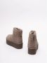 UGG Laarzen Grijs Leer Classic mini platform boots grijs - Thumbnail 4