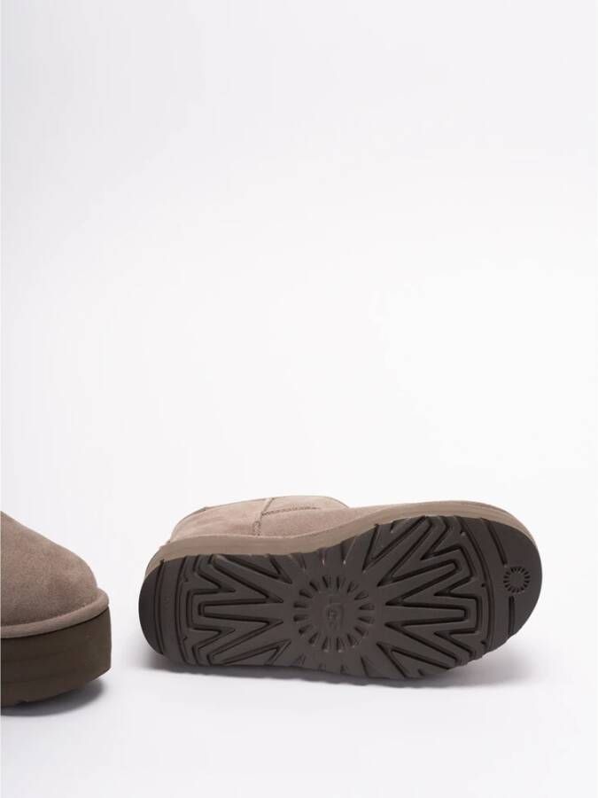 Ugg Klassieke Mini Platform Laarzen Gray Dames