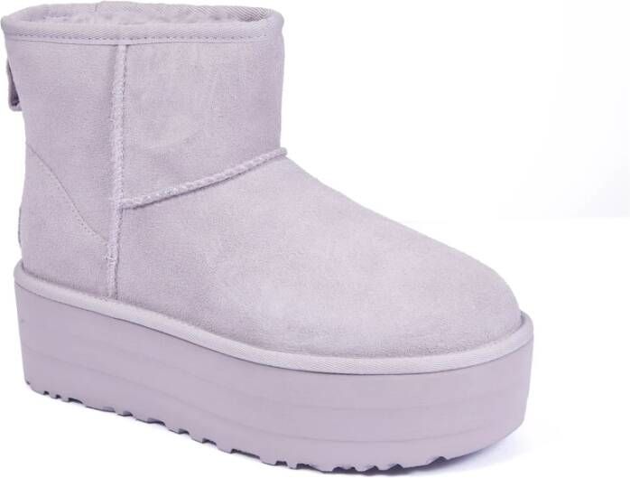 Ugg Classic Mini Platform Boots Purple Dames