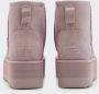 Ugg Velours Plateau laarzen met Elegante Details Pink Dames - Thumbnail 6