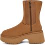 UGG Vachtlaarzen Dames Classic Twin Seam New Heights Maat: 39 Materiaal: Suède Kleur: Cognac - Thumbnail 4