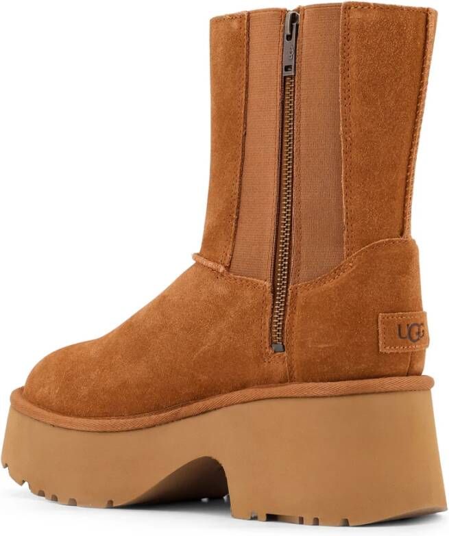 Ugg Klassieke Twin Seam Suède Laarzen Brown Dames