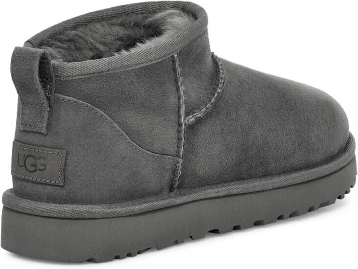 Ugg Klassieke Ultra Mini Dameslaars Grijs Dames