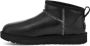 UGG Vachtlaarzen Dames Classic Ultra Mini Leather Regenerate Maat: 37 Materiaal: Leer Kleur: Zwart - Thumbnail 6
